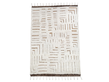 CARBON ULD-13003 - Handmade rectangular wool rug by Jaipur Rugs - view 2
